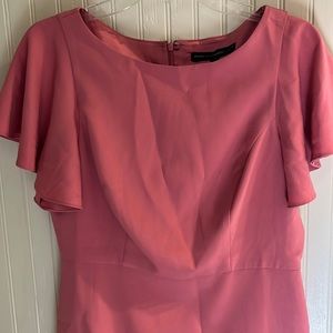 White House Black Market Flutter Sleeve dress in Garden Bloom size 8P